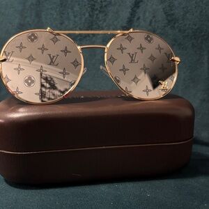 Luxury Gold Monogram Sunglasses